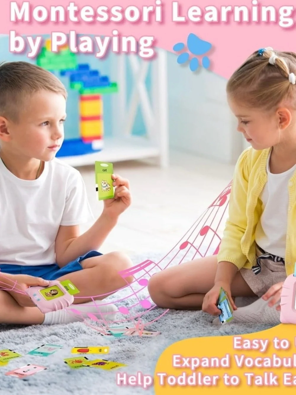 My First Words Teacher: Talking Flash Cards Learning System for Toddlers